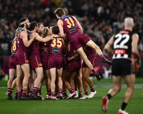 The Lions Crush The Magpies to Claim Grand Final Showdown Against The Cats